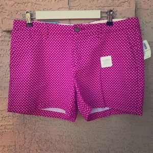 🆕 Old Navy Pink Flower Women’s Shorts NWT Size 10